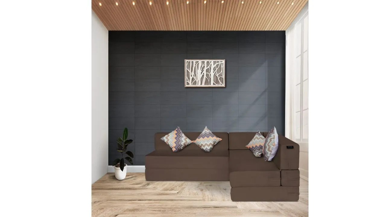FRESH UP 4-Person Sofa L-Shaped Sofa Set
