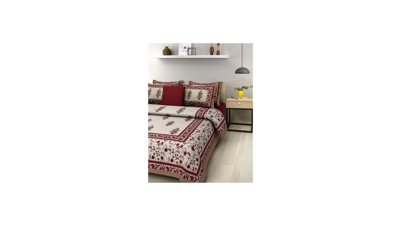 BedZone King Size Double Bedsheet