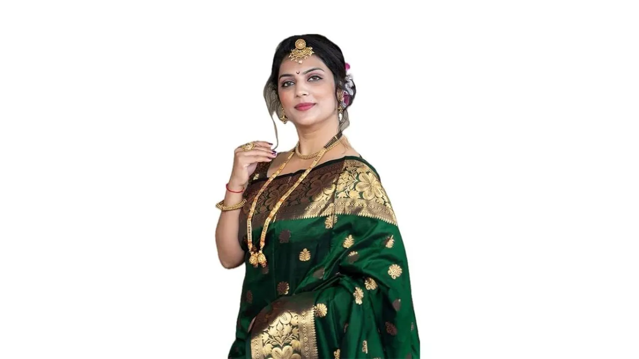 C J Enterprise Women's Silk Saree 