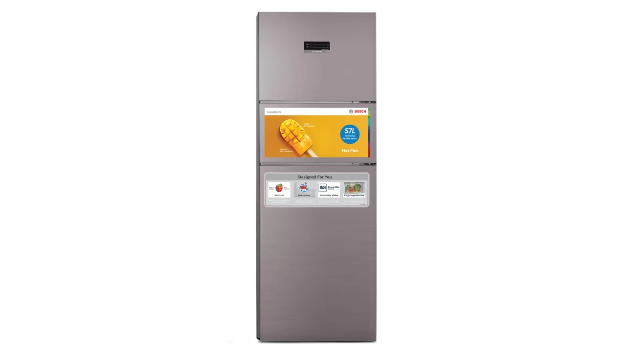Bosch MaxFlex Convert 303L Inverter Frost Free Triple Door Refrigerator 3 Star