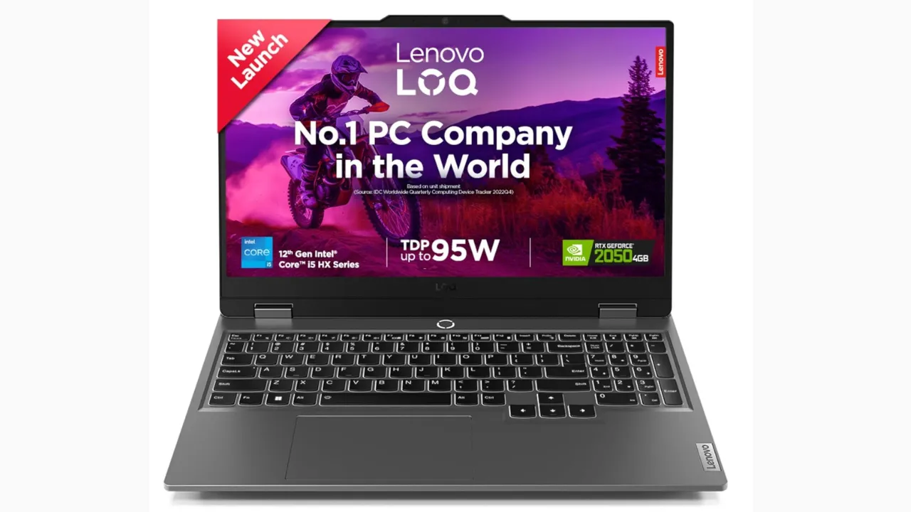 Lenovo LOQ 2024 12th Gen Intel Core i5 FHD Gaming Laptop