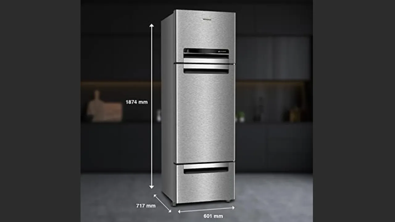 Whirlpool 300 L Frost Free Triple-Door Refrigerator