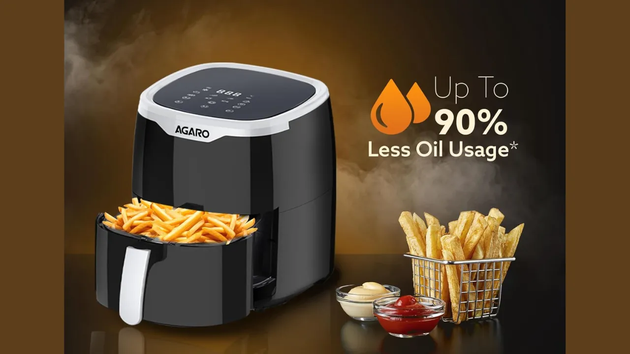 AGARO Galaxy Digital Air Fryer For Home