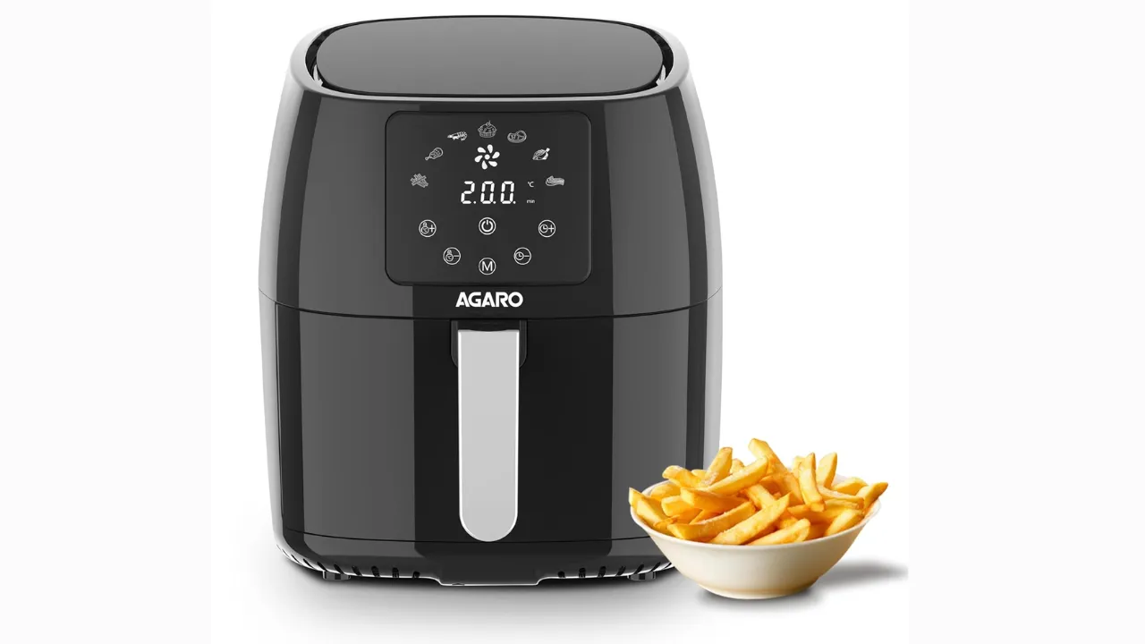 AGARO Sapphire Digital Air Fryer For Home