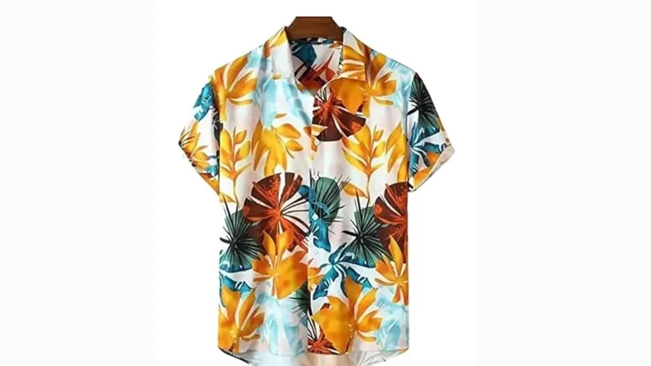 Leriya Fashion Mens Rayon Man Casual Shirt