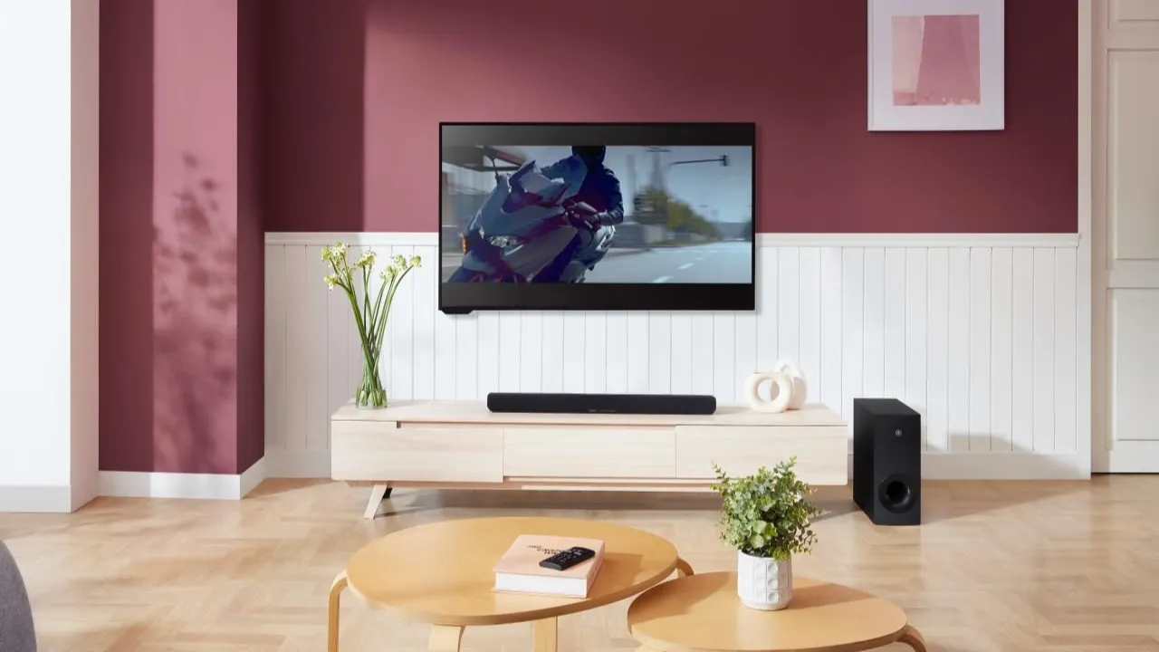 Yamaha SR-B40A Dolby Atmos Sound Bar with Wireless Subwoofer