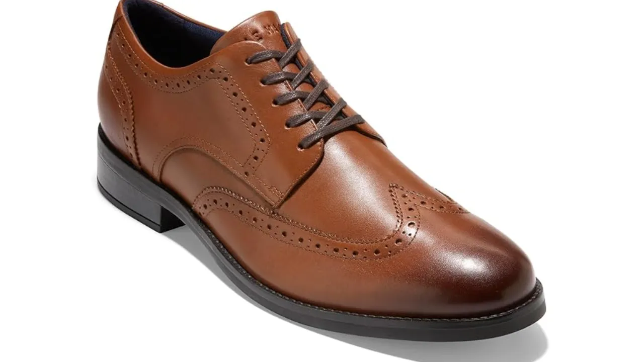 Cole Haan Men's Grand+ Dress Wing Tip Oxford