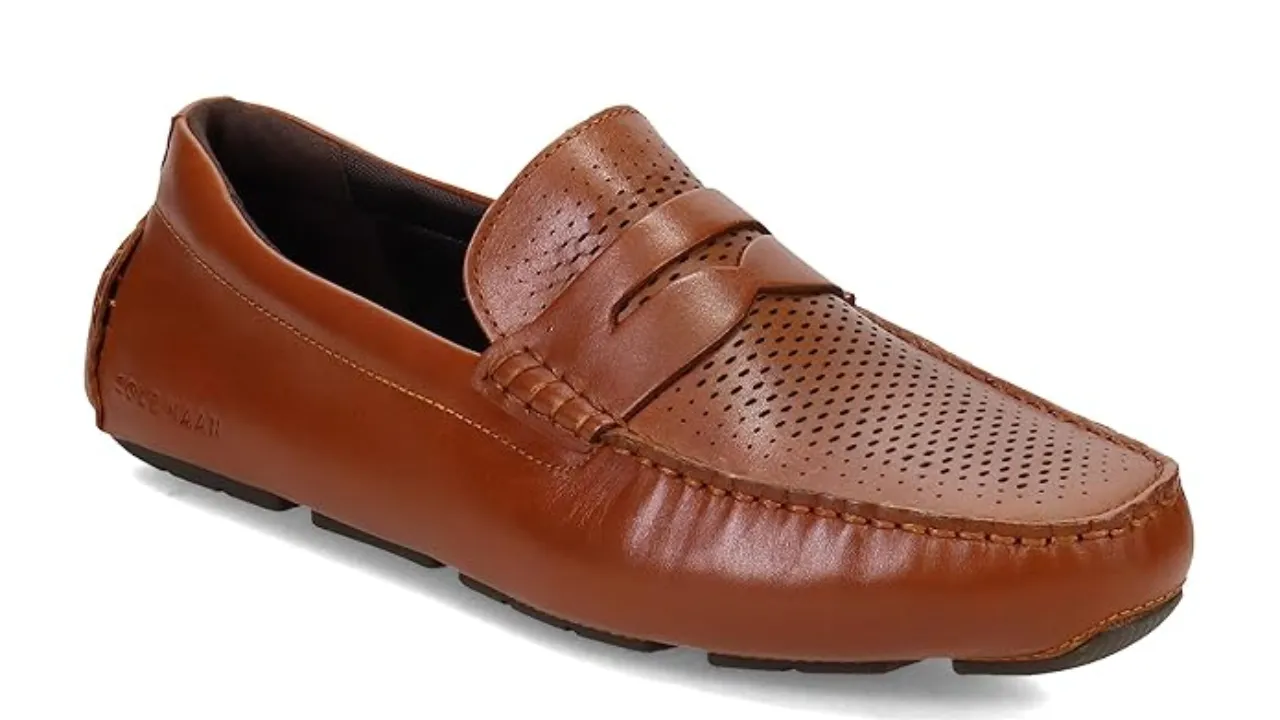 Cole Haan Men's Grand Laser Penny Driver Driving Style Loafer