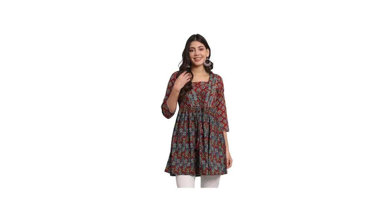 Rapsodia Jaipuri Printed Short Kurti