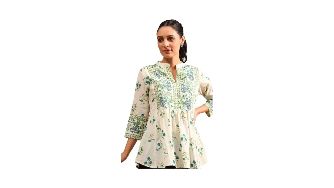 CLOTHI FAB Womens Short Kurti