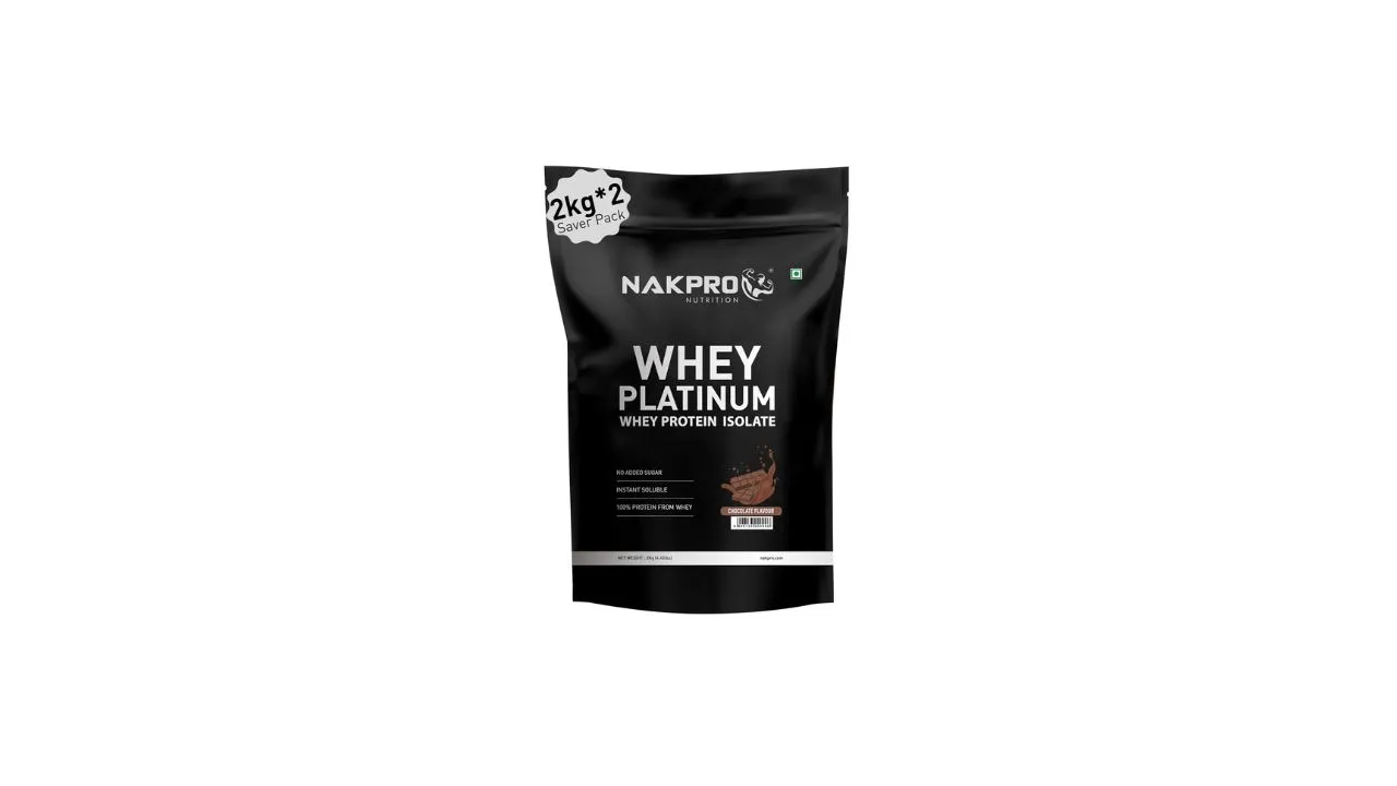 NAKPRO Platinum Whey Protein Isolate