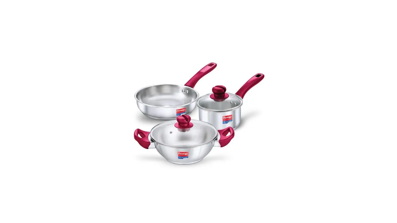 Prestige Platina Popular Stainless Steel Cookware