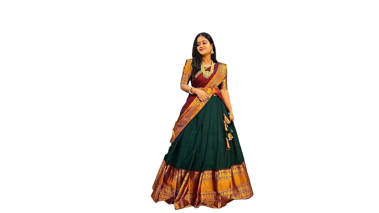 South indian Traditional Half Saree