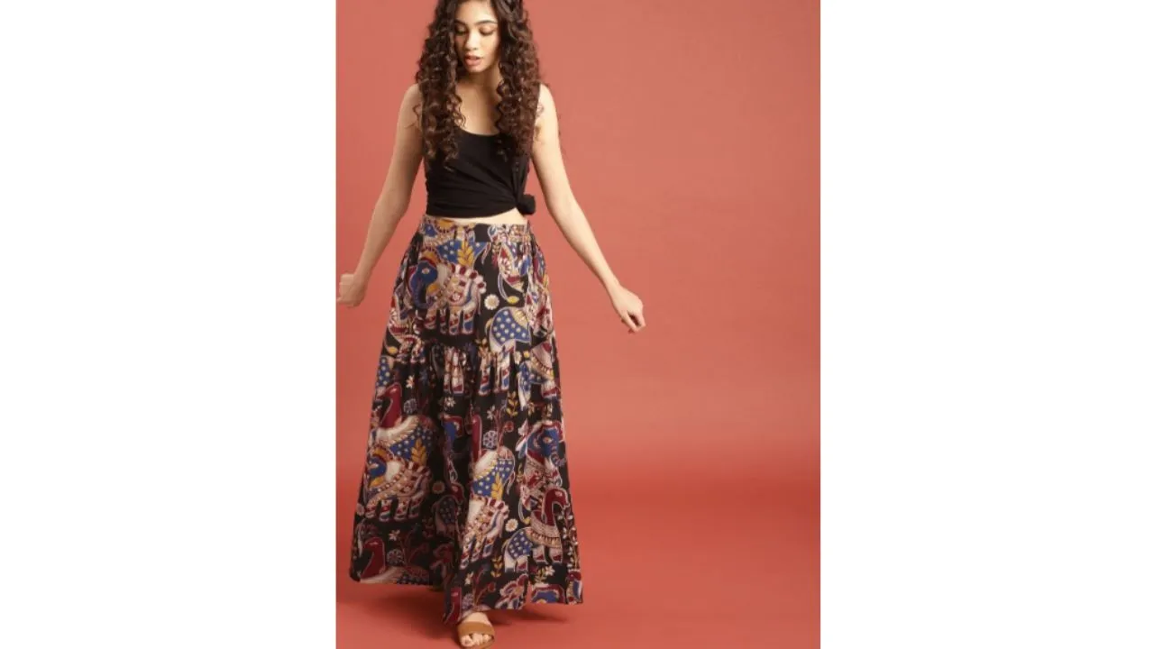 Printed Skirt