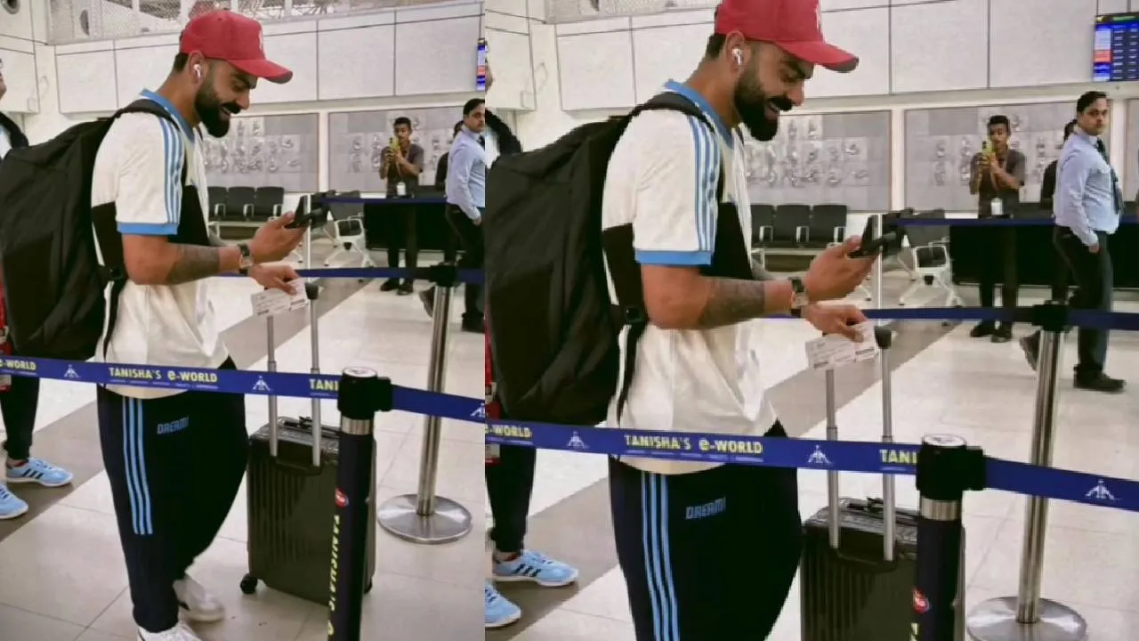 Virat Kohli's classic athleisure look