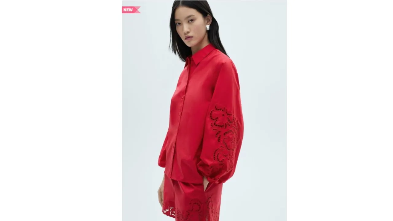 Rose Red Floral Shirt