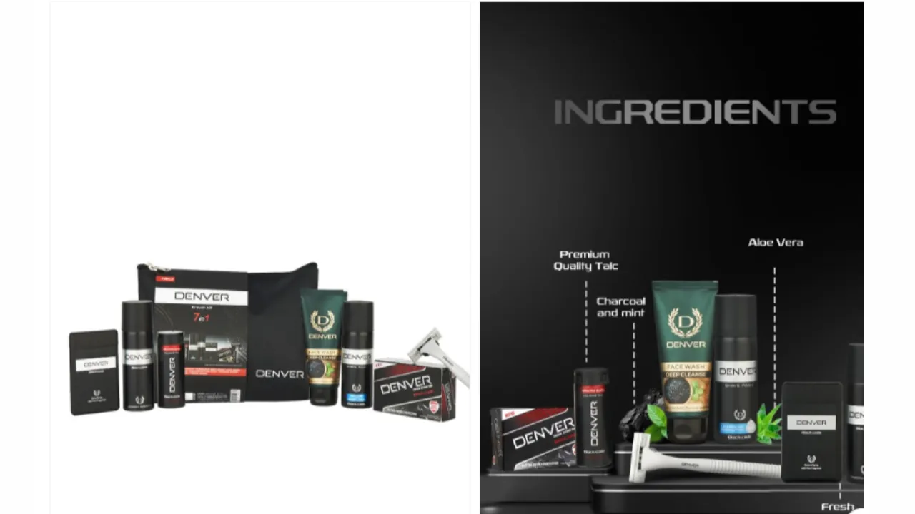 Denver 7-in-1 Blackcode Grooming Kit