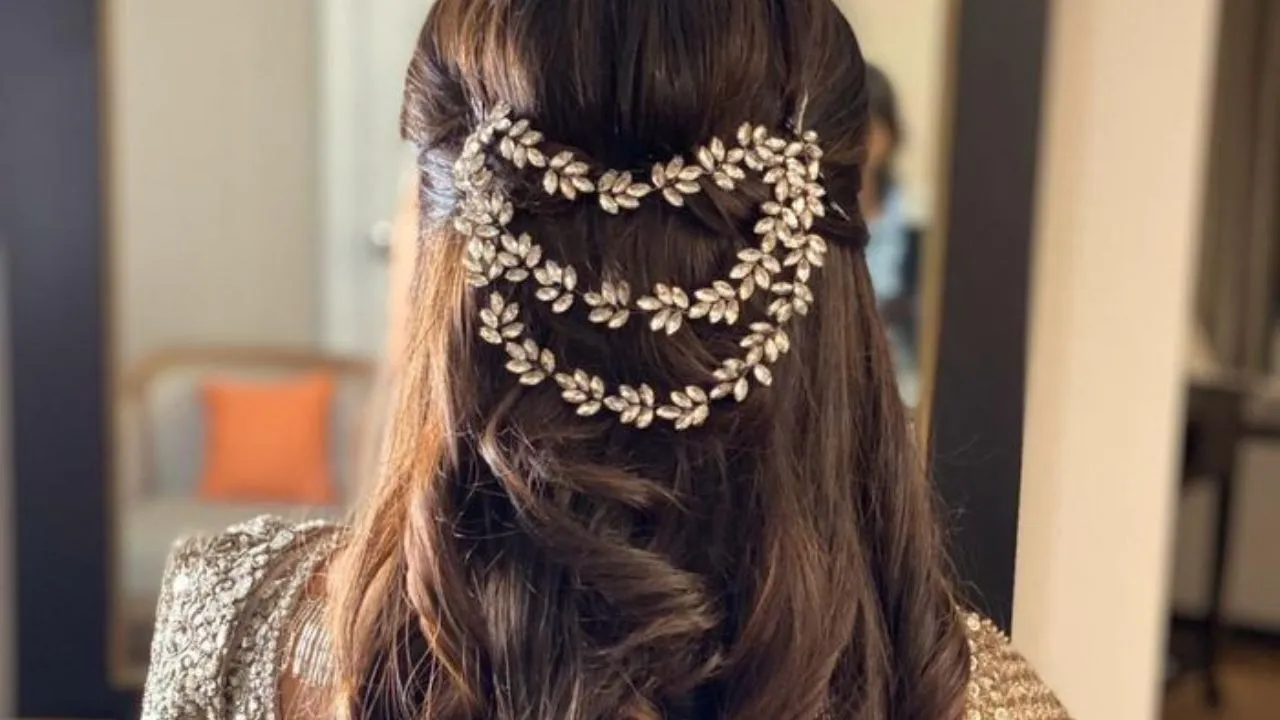 लेयरिंग चेन क्लिप हेयर एसेसरीज
