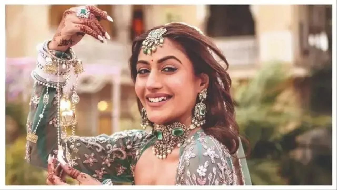 wedding outfits of tv actresses see bridal images