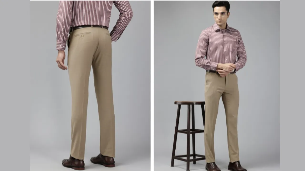 Blackberrys Men Slim Fit Trousers