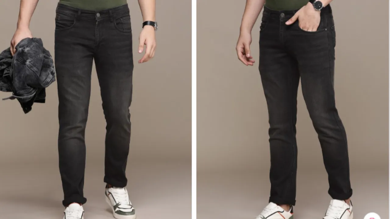 WROGN Men Slim Fit Light Fade Stretchable Jeans
