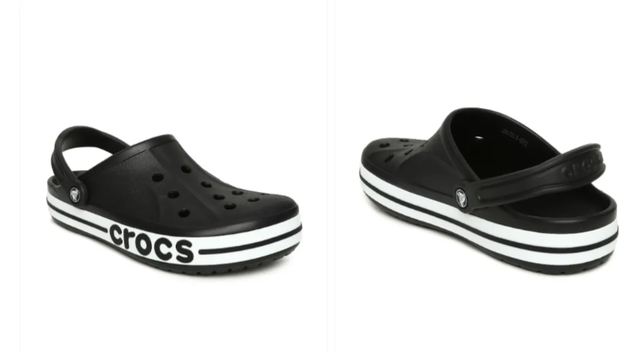 Crocs Unisex Black Bayaband Clogs
