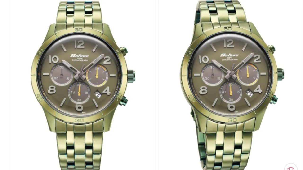 Titan Men Green Dial Octane Classic Analogue Watch