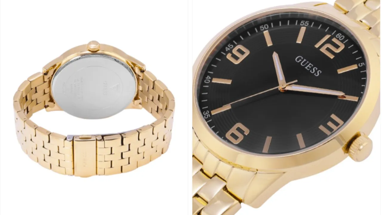 GUESS Men Bracelet Styles Straps Analogue Watch