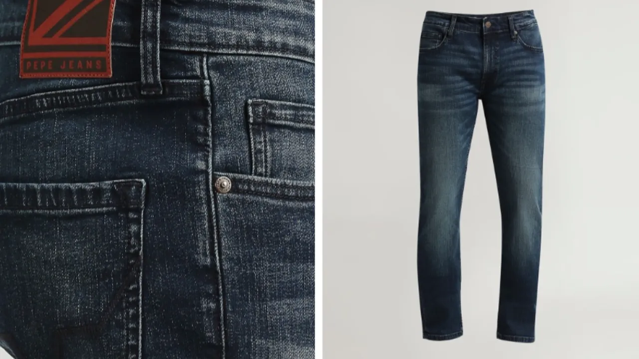 Pepe Jeans Men Vapour Slim Fit Light Fade Stretchable Jeans