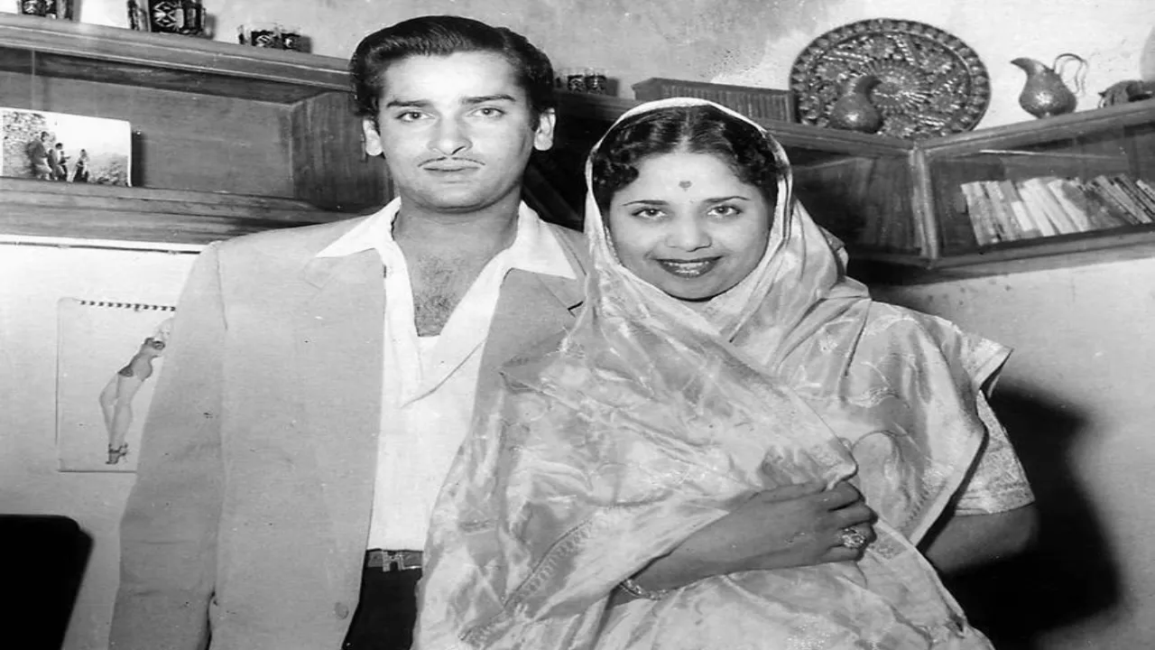 Shammi Kapoor's first wife Geeta Bali