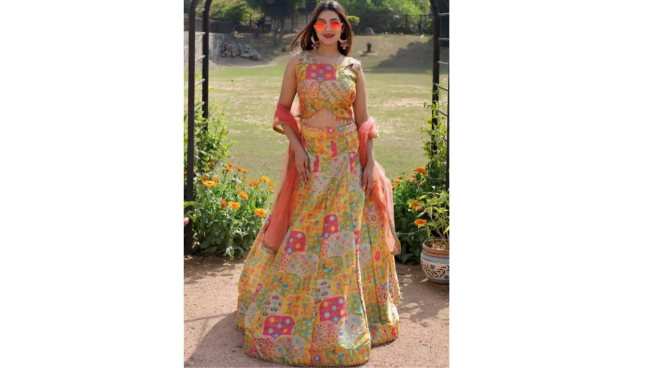Crop Top Lehnega