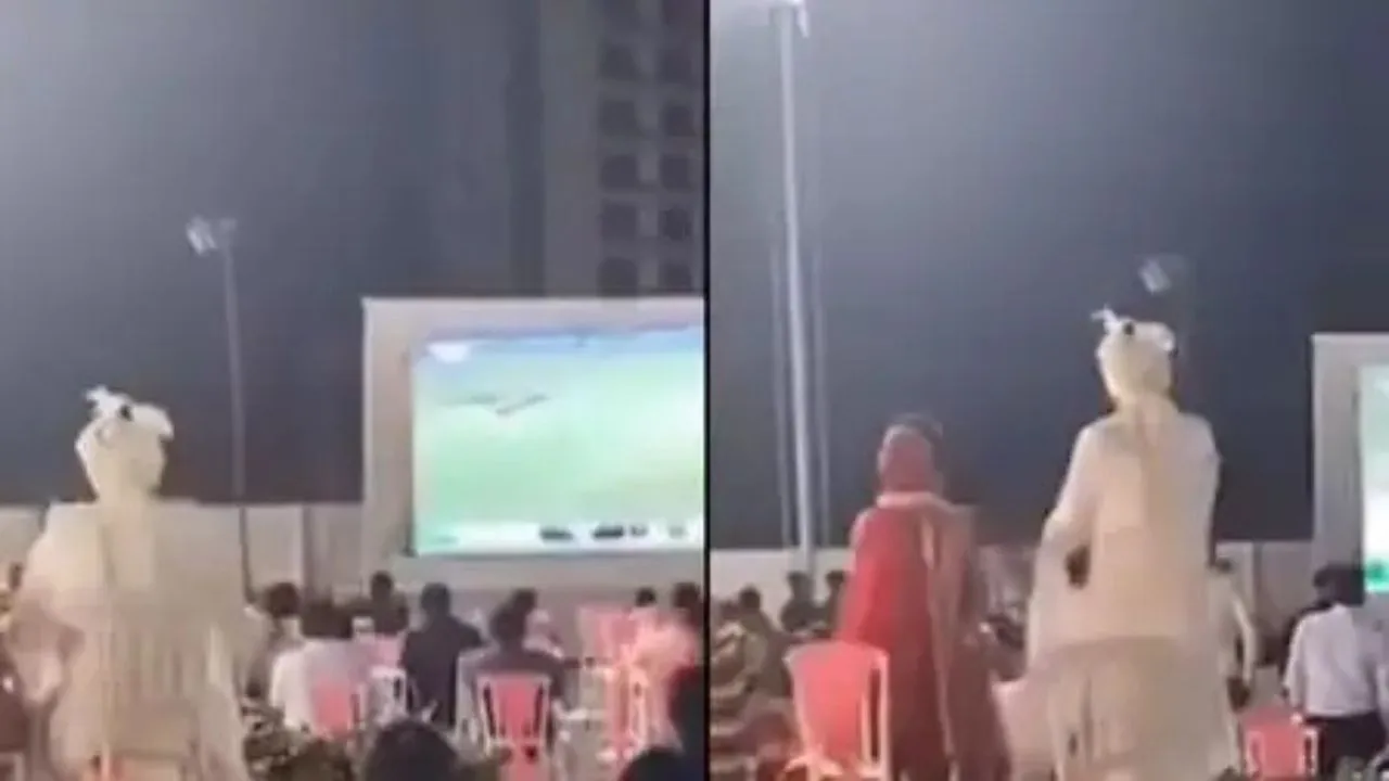 cricket watch in wedding image