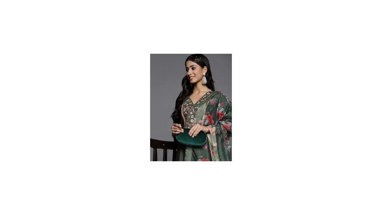 Indo Era Kurta with Palazzos & Dupatta