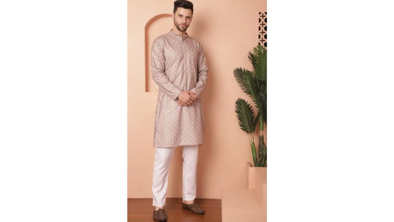 Straight Kurta With Pyjamas