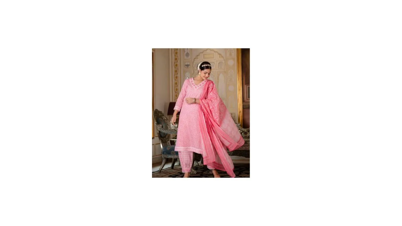 Anouk Kurta with Patiala & Dupatta