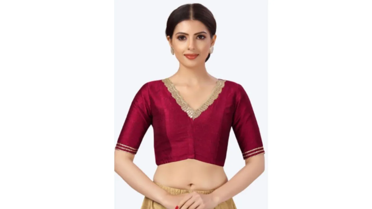 Embroidered Saree Blouse