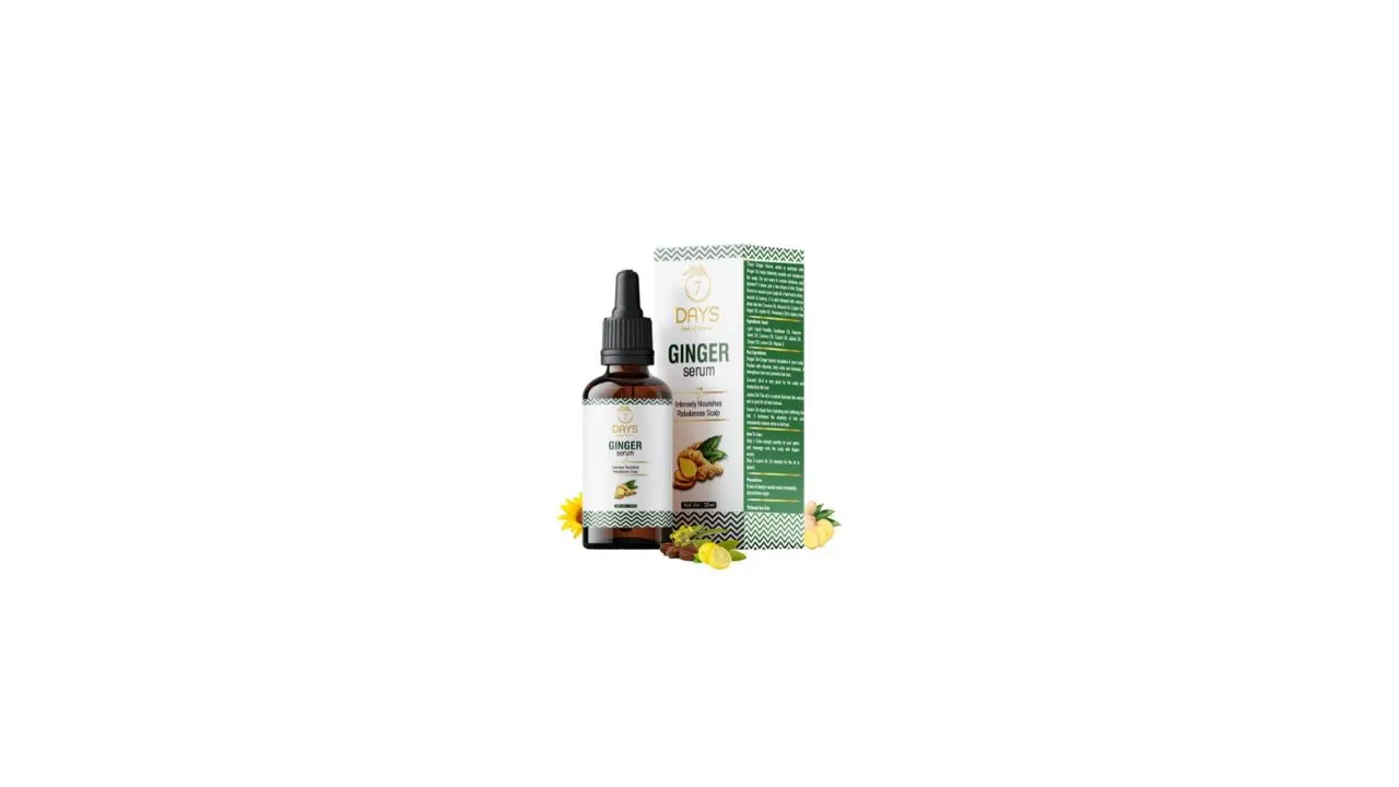 7 DAYS Organic Ginger Hair Serum