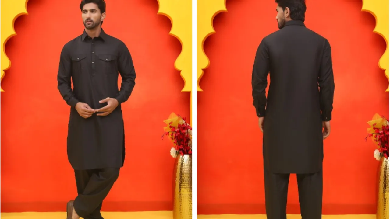 Jompers Men Regular Kurta with Salwar