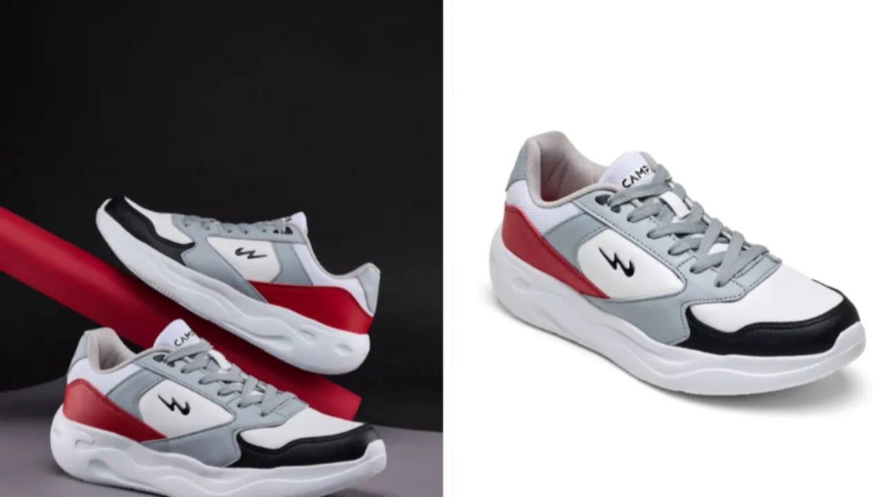 Campus Men Colourblocked Lace-Ups Sneakers