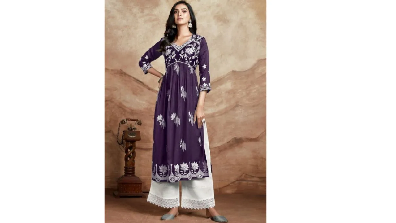 Chikankari Embroidery Kurta