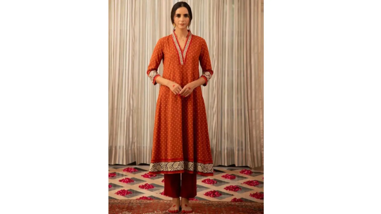 Thread Work Anarkali