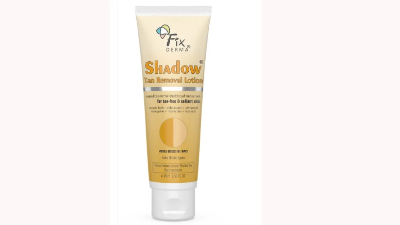 FIXDERMA Shadow Tan Removal Lotion with Alpha Arbutin & Niacinamide