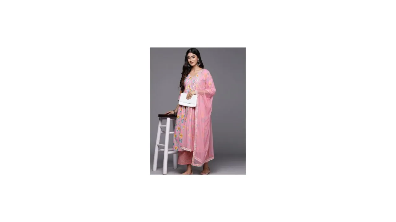 Libas Kurta with Palazzos & With Dupatta