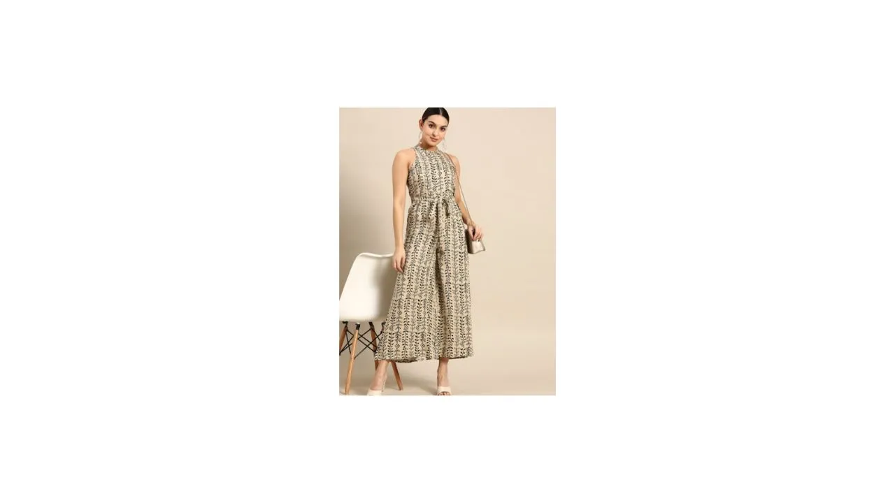 Anouk Printed Basic Jumpsuit