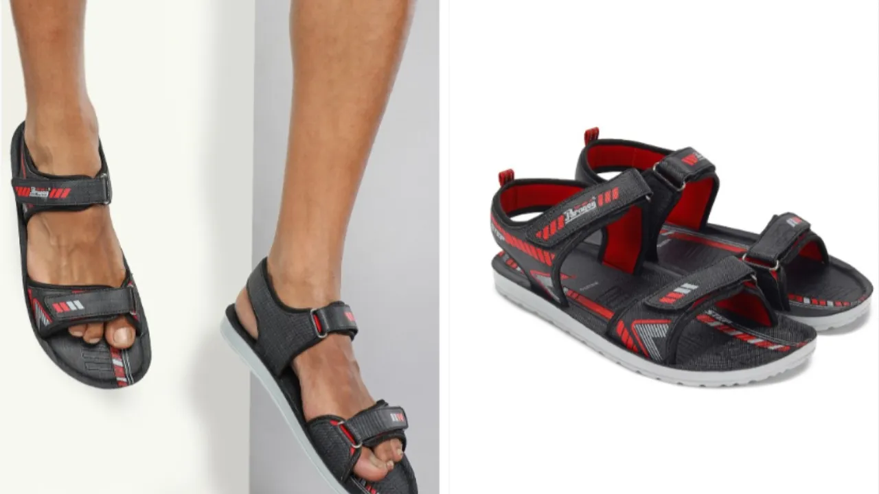  Paragon Men Printed Comfortable Lightweight Outdoor Sports Sandals 