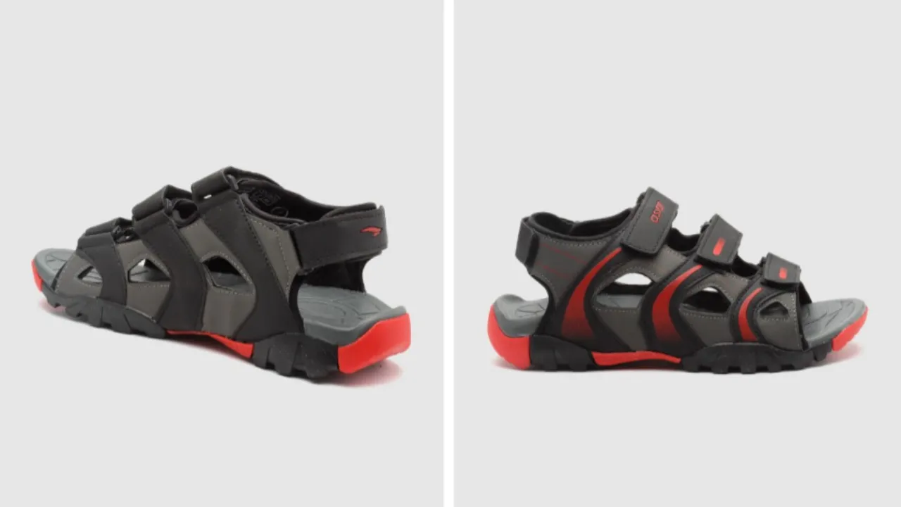  ASIAN Men Textured Sports Sandal 
