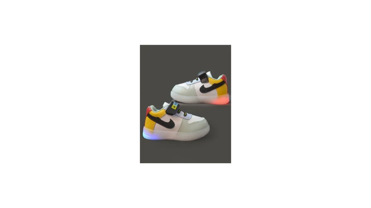 BAESD Kids Colourblocked LED Sneakers