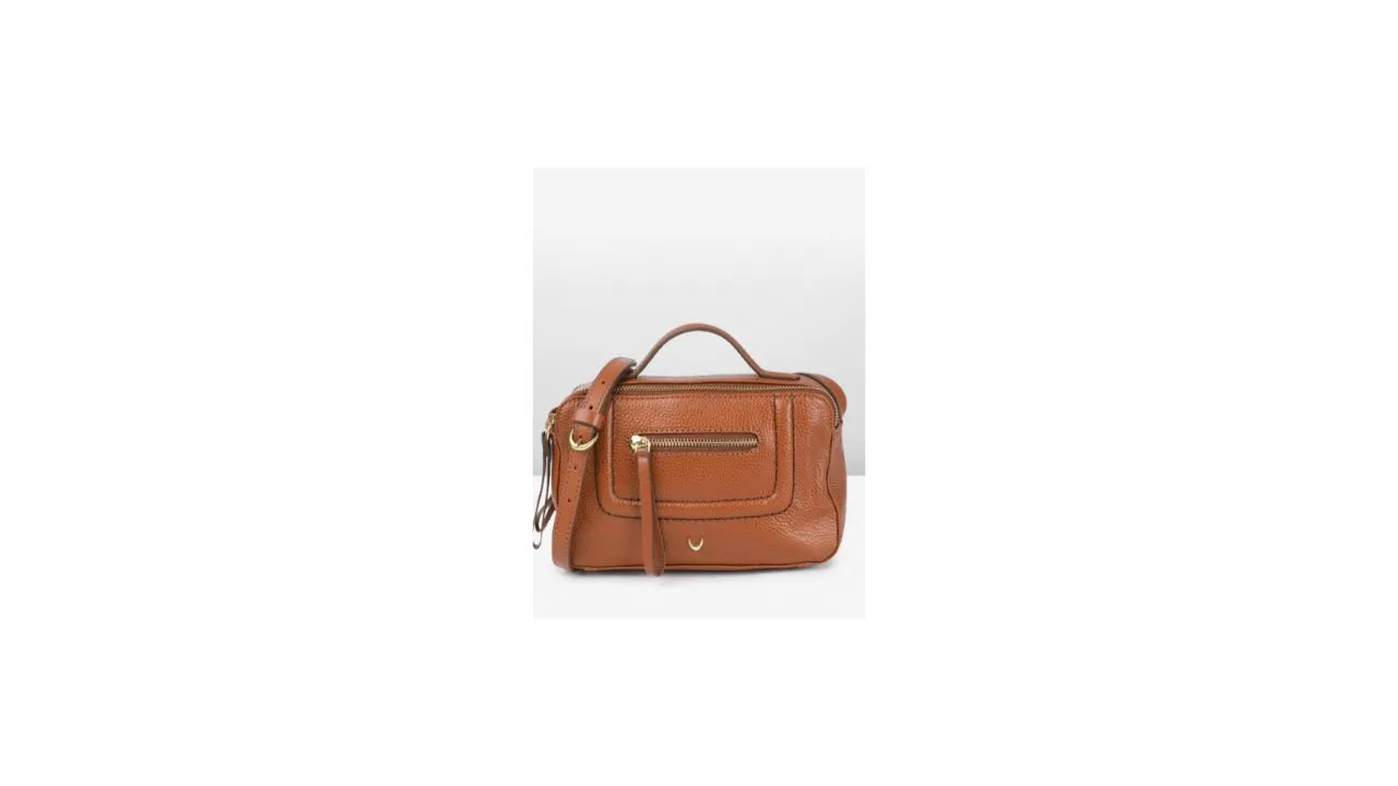 Hidesign Aspen Self-Design Textured Structured Sling Bag
