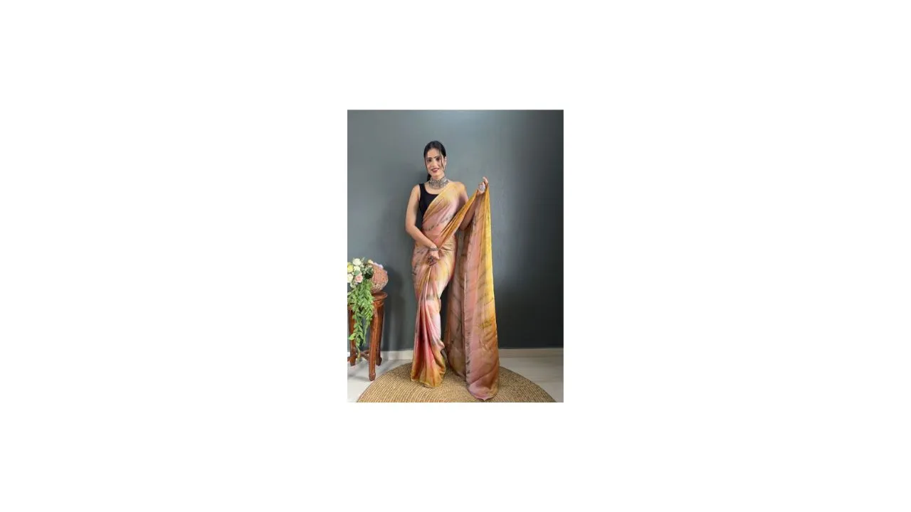 Upalksh Ombre Jute Silk Saree