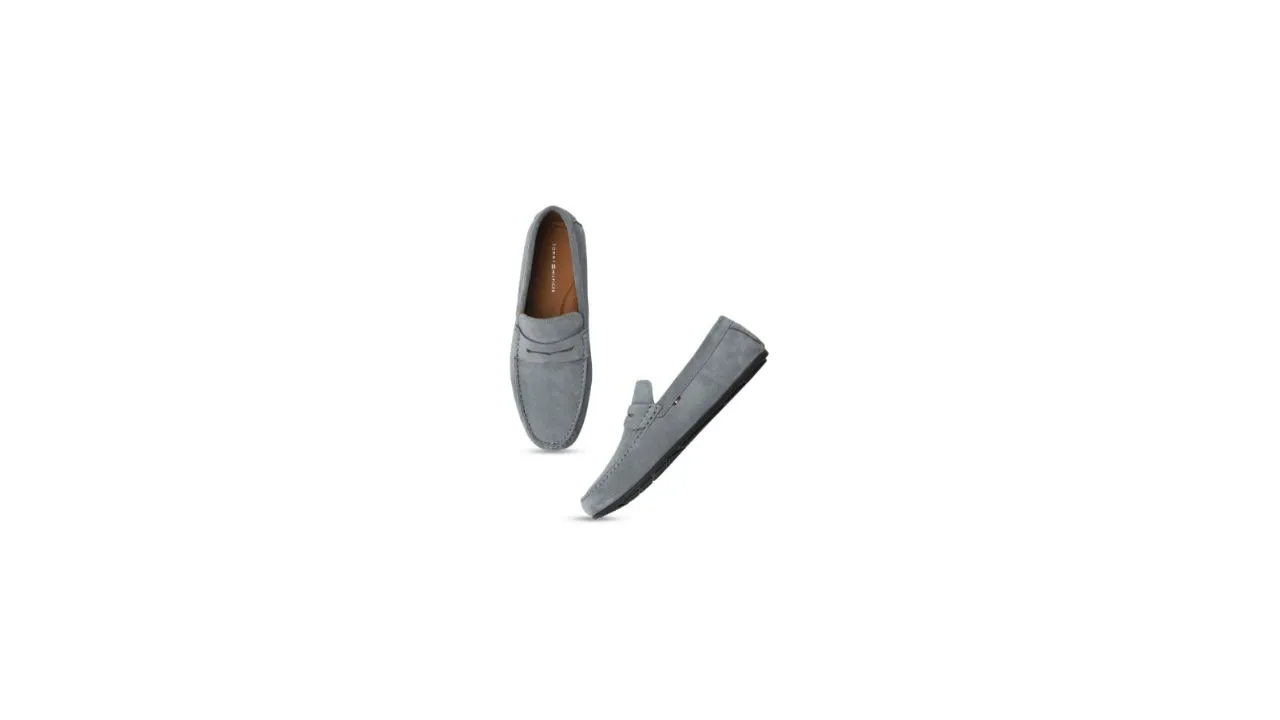 Tommy Hilfiger Men Leather Driving Shoes